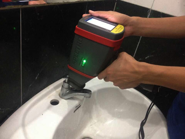 手持式光譜儀測水龍頭 手持式光譜儀測水龍頭